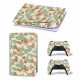 Printed Skin Stickers Anti-scratch Dustproof Decal Cover for PlayStation 5 PS5 Digital Edition Game Console Printed Skin Stickers Anti-scratch Dustproof Decal Cover for PlayStation 5 PS5 Digital Edition Game Console