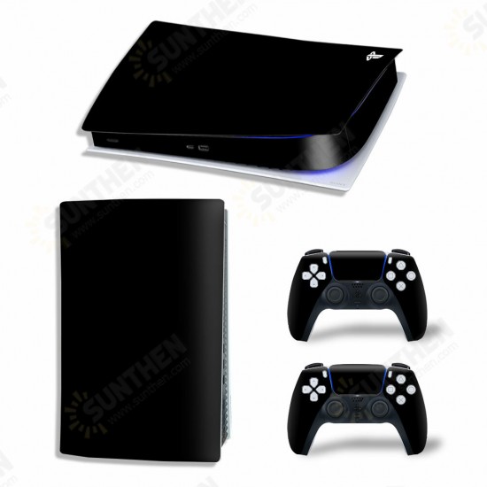 Printed Skin Stickers Anti-scratch Dustproof Decal Cover for PlayStation 5 PS5 Digital Edition Game Console Printed Skin Stickers Anti-scratch Dustproof Decal Cover for PlayStation 5 PS5 Digital Edition Game Console