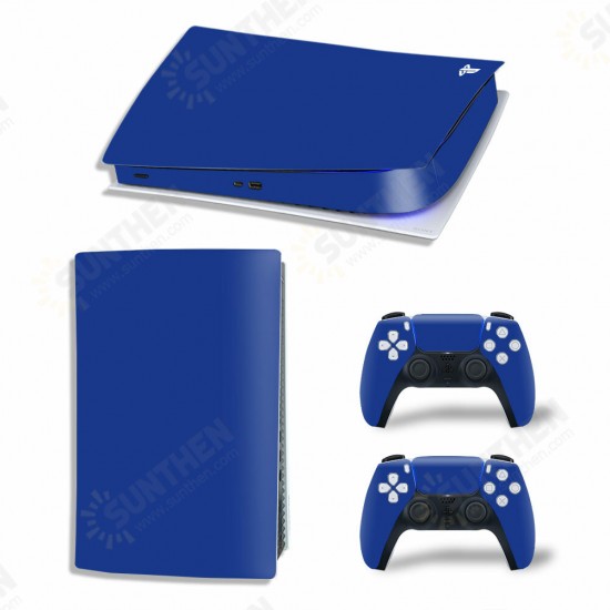 Printed Skin Stickers Anti-scratch Dustproof Decal Cover for PlayStation 5 PS5 Digital Edition Game Console Printed Skin Stickers Anti-scratch Dustproof Decal Cover for PlayStation 5 PS5 Digital Edition Game Console