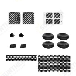 Protective Kit for Steam Deck Replaceable Game Console Accessory Trackpad Back Button Sticker+Silicone Rocker Cap+Type-C&Earphone Dust Plug+Dust Filter Protective Kit for Steam Deck Replaceable Game Console Accessory Trackpad Back Button Sticker+Silicone Rocker Cap+Type-C&Earphone Dust Plug+Dust Filter