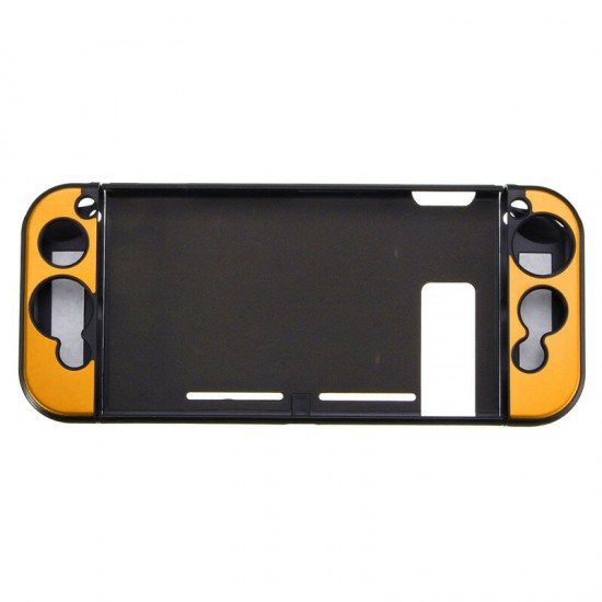 Protective PC Shell for Nintendo Switch Game Console JoyPad Anti-drop Anti-scratch Aluminum Sheet Case Cover
