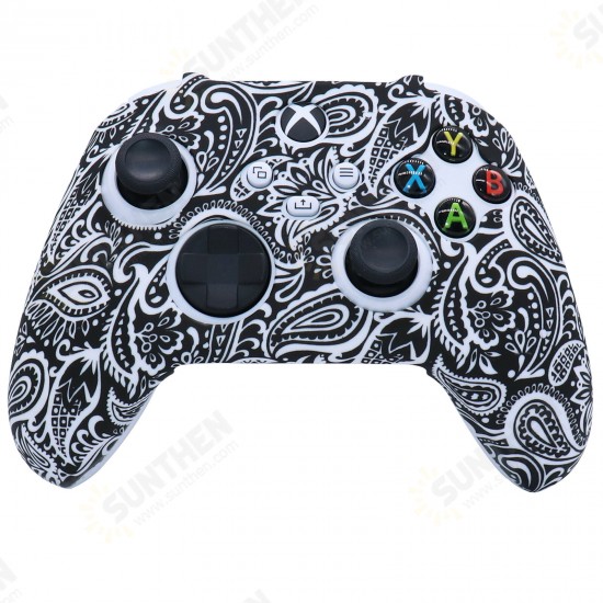 Anti-slip Soft Silicone Protective Case Cover Skins for Microsoft Xbox Series S X Game Controller Gamepad Anti-slip Soft Silicone Protective Case Cover Skins for Microsoft Xbox Series S X Game Controller Gamepad