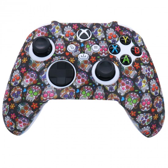 Anti-slip Soft Silicone Protective Case Cover Skins for Microsoft Xbox Series S X Game Controller Gamepad