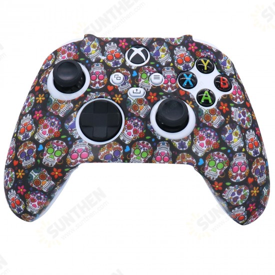 Anti-slip Soft Silicone Protective Case Cover Skins for Microsoft Xbox Series S X Game Controller Gamepad Anti-slip Soft Silicone Protective Case Cover Skins for Microsoft Xbox Series S X Game Controller Gamepad
