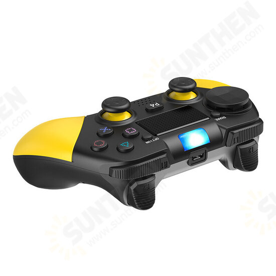 P01 bluetooth 4.0 Wireless Gamepad for PS4 Pro Slim Game Console for Windows PC Android 6-axis Somatosensory Vibration Controller