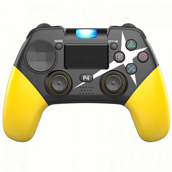 P01 bluetooth 4.0 Wireless Gamepad for PS4 Pro Slim Game Console for Windows PC Android 6-axis Somatosensory Vibration Controller