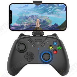 S820 Wireless Wired Game Controller Bluetooth Gamepad with Back Key Phone Holder for Nintendo Switch Lite Android for IOS Windows PC Computer S820 Wireless Wired Game Controller Bluetooth Gamepad with Back Key Phone Holder for Nintendo Switch Lite Android for IOS Windows PC Computer