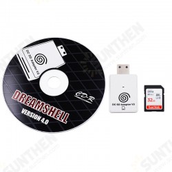 SD TF Memory Card Reader Adapter Converter V2 with DreamShell Boot Loader CD for SEGA Dreamcast Dreamshell V4.0 SD TF Memory Card Reader Adapter Converter V2 with DreamShell Boot Loader CD for SEGA Dreamcast Dreamshell V4.0