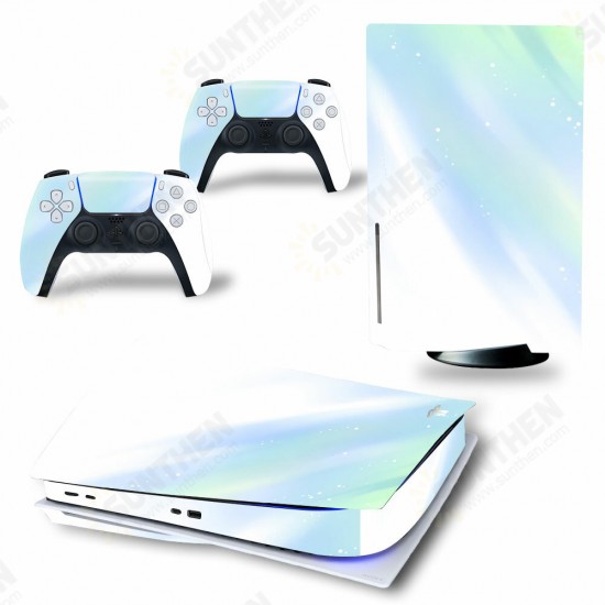 Skin Sticker Decal Cover Protector Cover Skin for PlayStation 5 Game Console and 2 Controllers PS5 Disk Optical Drive Version Skin Sticker Decal Cover Protector Cover Skin for PlayStation 5 Game Console and 2 Controllers PS5 Disk Optical Drive Version