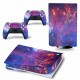 Skin Sticker Decal Cover Protector Cover Skin for PlayStation 5 Game Console and 2 Controllers PS5 Disk Optical Drive Version Skin Sticker Decal Cover Protector Cover Skin for PlayStation 5 Game Console and 2 Controllers PS5 Disk Optical Drive Version