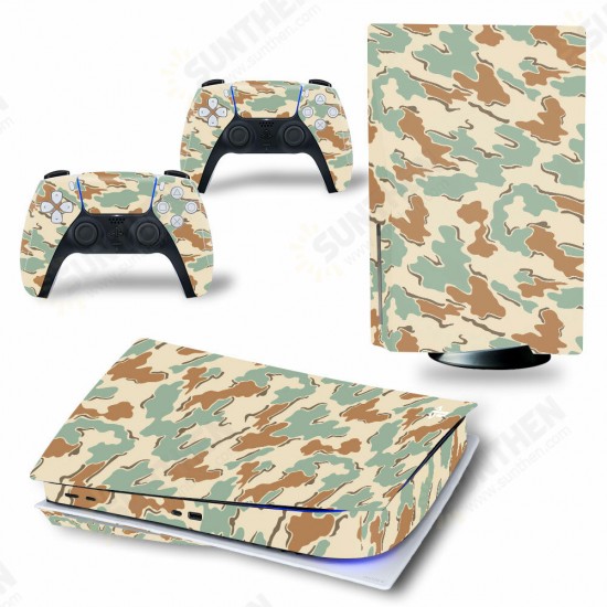 Skin Sticker Decal Cover Protector Cover Skin for PlayStation 5 Game Console and 2 Controllers PS5 Disk Optical Drive Version Skin Sticker Decal Cover Protector Cover Skin for PlayStation 5 Game Console and 2 Controllers PS5 Disk Optical Drive Version