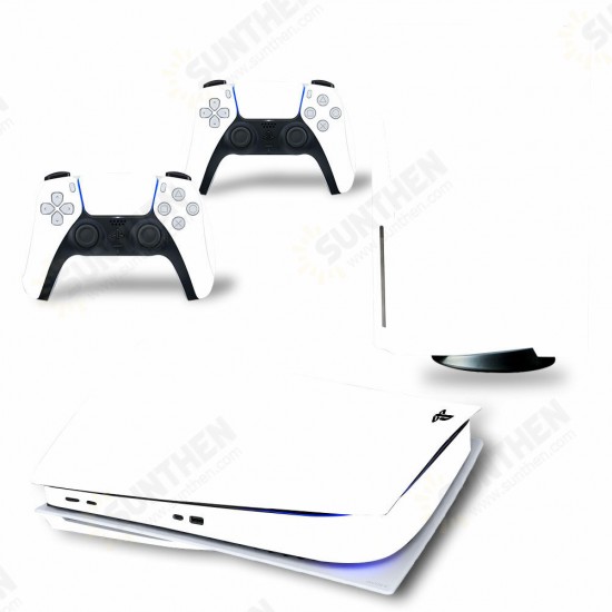 Skin Sticker Decal Cover Protector Cover Skin for PlayStation 5 Game Console and 2 Controllers PS5 Disk Optical Drive Version Skin Sticker Decal Cover Protector Cover Skin for PlayStation 5 Game Console and 2 Controllers PS5 Disk Optical Drive Version