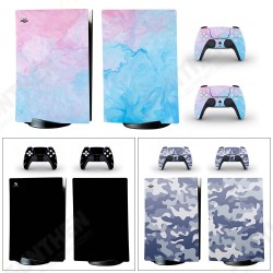 Skin Sticker Decal Cover for Playstation 5 PS5 Game Console Controllers Gamepad Stickers Skin Sticker Decal Cover for Playstation 5 PS5 Game Console Controllers Gamepad Stickers