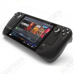 Suitable for Steam Deck Game Console Tempered Film Steam Deck Game Console Screen Protector Tempered Glass Film HD Version Suitable for Steam Deck Game Console Tempered Film Steam Deck Game Console Screen Protector Tempered Glass Film HD Version