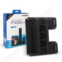 TP4-882 ABS Vertical Stand Controller Charging Station Game Storage For PS4/Slim/Pro with 3 Cooling Fan TP4-882 ABS Vertical Stand Controller Charging Station Game Storage For PS4/Slim/Pro with 3 Cooling Fan