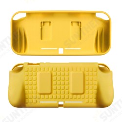 TPU Protective Case Shell Cover with Hand Grip for Nintendo Switch Lite Game Console Game Card Storage Slots TPU Protective Case Shell Cover with Hand Grip for Nintendo Switch Lite Game Console Game Card Storage Slots
