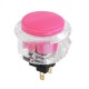 Transparent 30MM Card Button Crystal Small Circular Arcade Game Push Button Switch