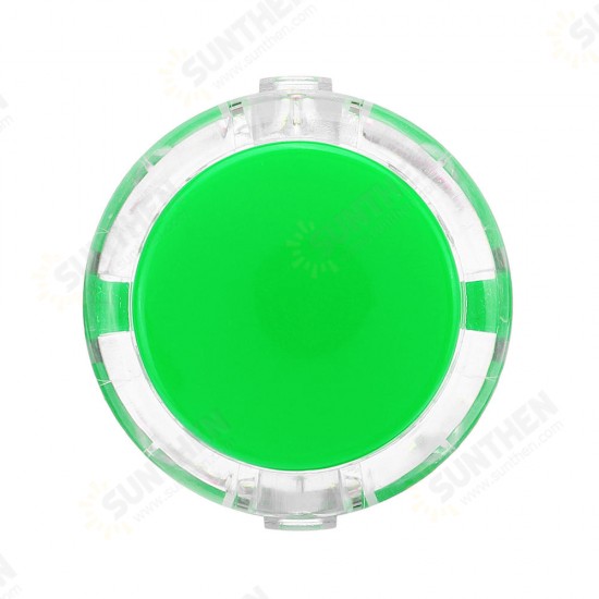 Transparent 30MM Card Button Crystal Small Circular Arcade Game Push Button Switch