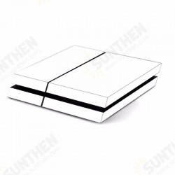 White Skin Sticker for PS4 Play Station 4 Console 2 Controller Protector Skin