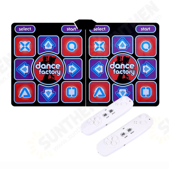Wired Dancing Mat Pad Computer TV Slimming Blanket with Somatosensory Gamepad Massage Version Wired Dancing Mat Pad Computer TV Slimming Blanket with Somatosensory Gamepad Massage Version