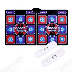 Wired Dancing Mat Pad Computer TV Slimming Dance Blanket with Two Somatosensory Gamepad a Colored Lights Version Wired Dancing Mat Pad Computer TV Slimming Dance Blanket with Two Somatosensory Gamepad a Colored Lights Version