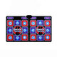 Wired Dancing Mat Pad Computer TV Slimming Dance Blanket with Two Somatosensory Gamepad a Colored Lights Version