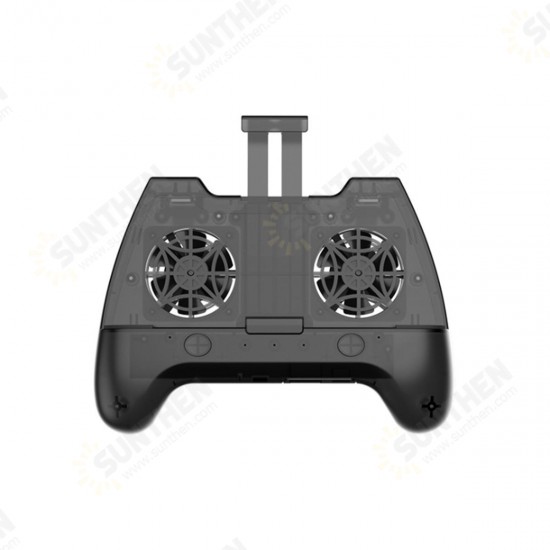 Wireless bluetooth Gamepad Game Controller Joystick Cooling Fan for PUBG Android IOS Mobile Phone