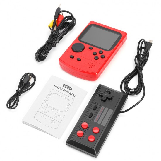 YLW GC35 500 Games Retro Mini Handheld Game Console Support TV Output 8Bit Game Player
