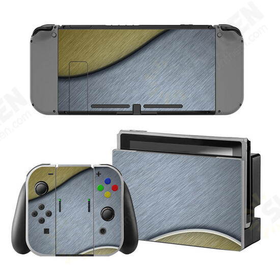 ZY-Switch-0046-50 Decal Skin Sticker Dust Protector for Nintendo Switch Game Console