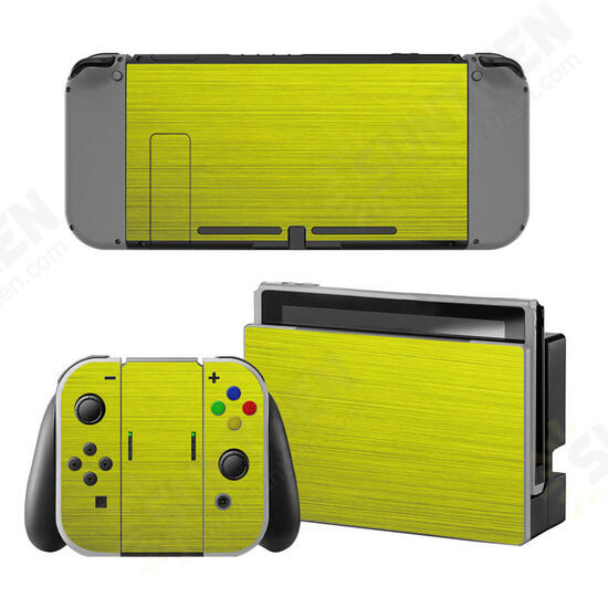 ZY-Switch-0046-50 Decal Skin Sticker Dust Protector for Nintendo Switch Game Console