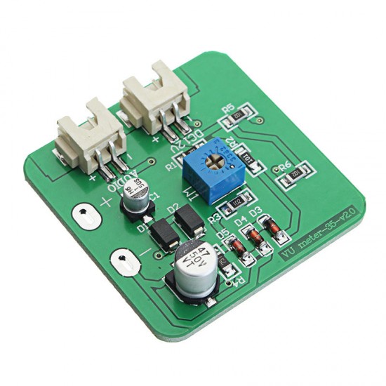 12v Analog Panel VU Meter Audio Level Indicator Meter for Amplifier Speaker