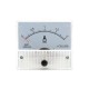 1PCS 85C1-A 3A 5A 10A 20A 30A100A DC Analog Meter Panel AMP Current Ammeter Gauge
