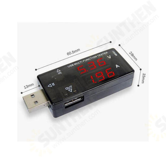 3V-30V Digital USB Current Voltage Charger Capacity Tester Multifunction Tester 3V-30V Digital USB Current Voltage Charger Capacity Tester Multifunction Tester