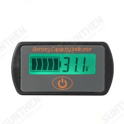 7.4V-56V Li-ion Battery Capacity Meter Tester Voltage Indicator LCD Monitor 7.4V-56V Li-ion Battery Capacity Meter Tester Voltage Indicator LCD Monitor