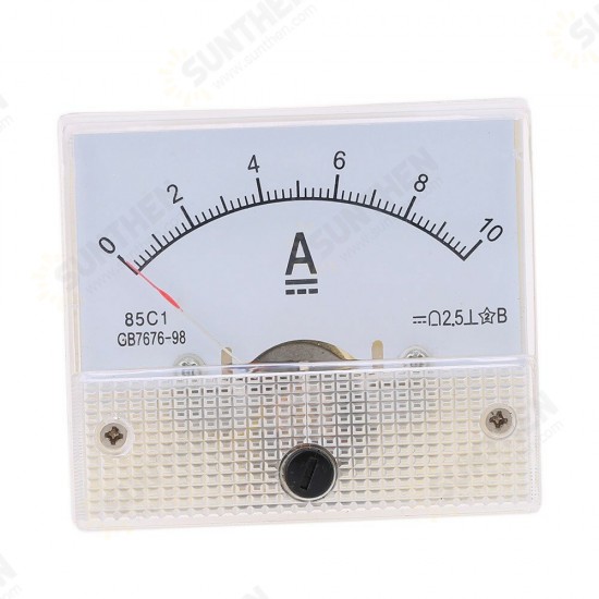 85C1-DC5A/ 85C1-DC10A DC Ammeter Pointer Head Current Meter 85C1-DC5A/ 85C1-DC10A DC Ammeter Pointer Head Current Meter