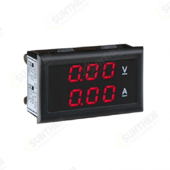 D27B DC 33V/10A Voltage/Current Dual Display Meter Digital Voltmeter Ammeter D27B DC 33V/10A Voltage/Current Dual Display Meter Digital Voltmeter Ammeter