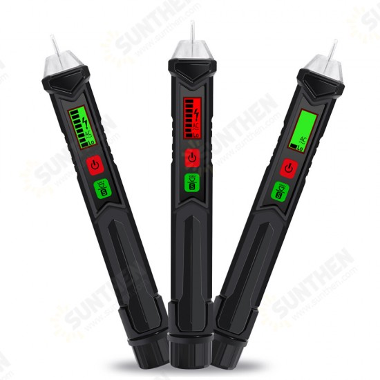 ET8900 Non-contact Voltage Tester Pen Signal Intensity Display Sensitivity Adjustable Auto I