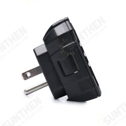 HT106B Socket Outlet Tester Circuit Polarity Voltage Detector Wall Plug Break Finder RCD Test HT106B Socket Outlet Tester Circuit Polarity Voltage Detector Wall Plug Break Finder RCD Test
