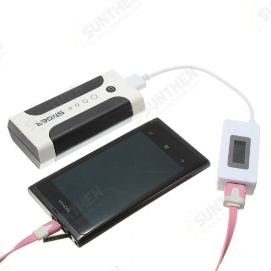 LCD USB Mini Voltage and Current Detector USB Charger Tester Meter LCD USB Mini Voltage and Current Detector USB Charger Tester Meter