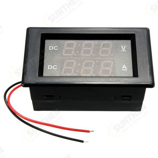 YB4835VA 0-100V 20A Double Display Volt Meterr Current Meter Digital LED