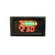 DC6-120V Waterproof Electricity / Voltage / Temperature Three-in-one Table Vehicle Multi-function Meter