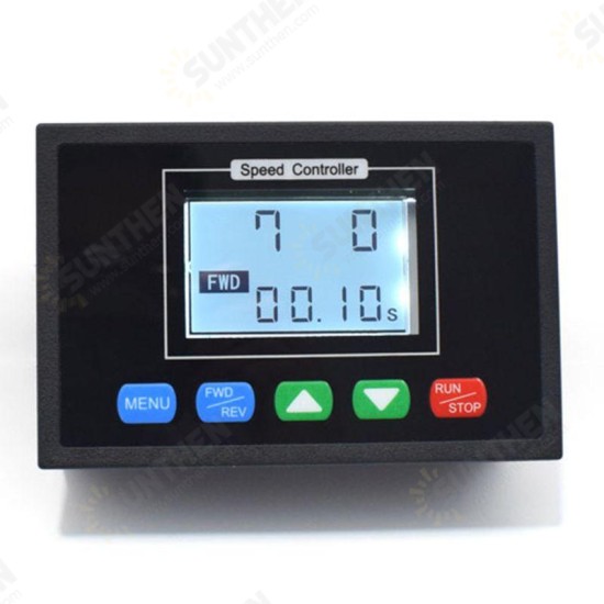 Digital 0~100% PWM Motor Speed Controller DC 12V 24V 36V 48V 40A Time Reversible U1JB Speed Meter