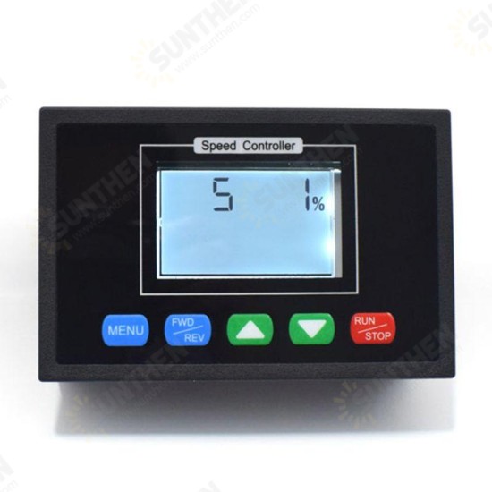 Digital 0~100% PWM Motor Speed Controller DC 12V 24V 36V 48V 40A Time Reversible U1JB Speed Meter