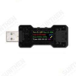 FNB18 32V 160W USB3.0 Tester DC Digital Voltmeter Amperimeter Current Voltage Amp Volt Ammeter Detector Power Bank Charger Indicator with Color Screen FNB18 32V 160W USB3.0 Tester DC Digital Voltmeter Amperimeter Current Voltage Amp Volt Ammeter Detector Power Bank Charger Indicator with Color Screen