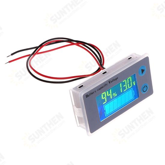 JS-C33 10-100V Universal LCD Car Acid Lead Lithium Battery Capacity Indicator Digital Voltmeter Voltage Tester Monitor Meter