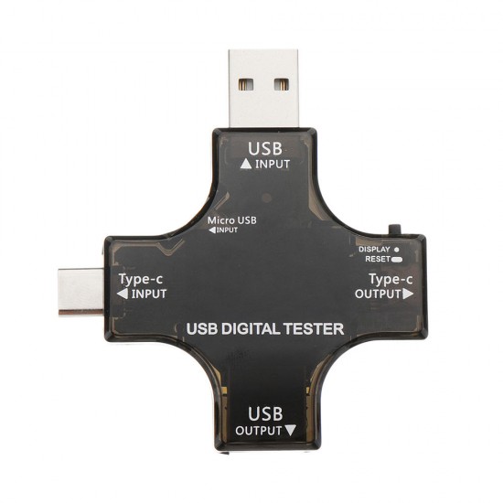 Color TFT USB Tester bluetooth Type-C PD Digital Voltmeter Vurrent Meter Ammeter