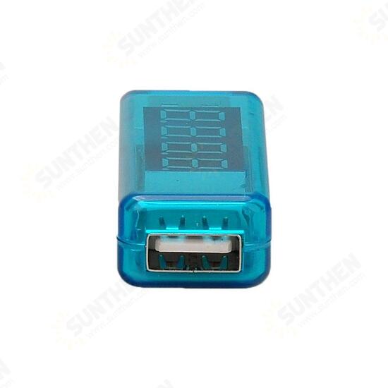 KW-202 Digital Display USB Portable Tension Tester Volt Meterr Battery Tester - Blue KW-202 Digital Display USB Portable Tension Tester Volt Meterr Battery Tester - Blue