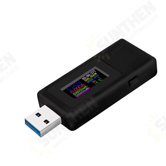 KWS-MX19 USB Tester DC 4V-30V 0-5A Current Voltage Meter Timing Ammeter Digital Monitor Cut-off Power Indicator Bank Charger KWS-MX19 USB Tester DC 4V-30V 0-5A Current Voltage Meter Timing Ammeter Digital Monitor Cut-off Power Indicator Bank Charger