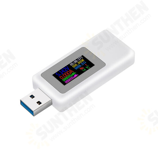 KWS-MX19 USB Tester DC 4V-30V 0-5A Current Voltage Meter Timing Ammeter Digital Monitor Cut-off Power Indicator Bank Charger