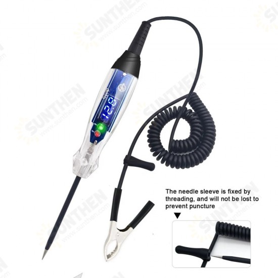 NS836 3-60V LED Digital Display Bidirectional Voltage Tester Handheld Portable Car Circuit Tester Automotive Maintenance Testing Tool